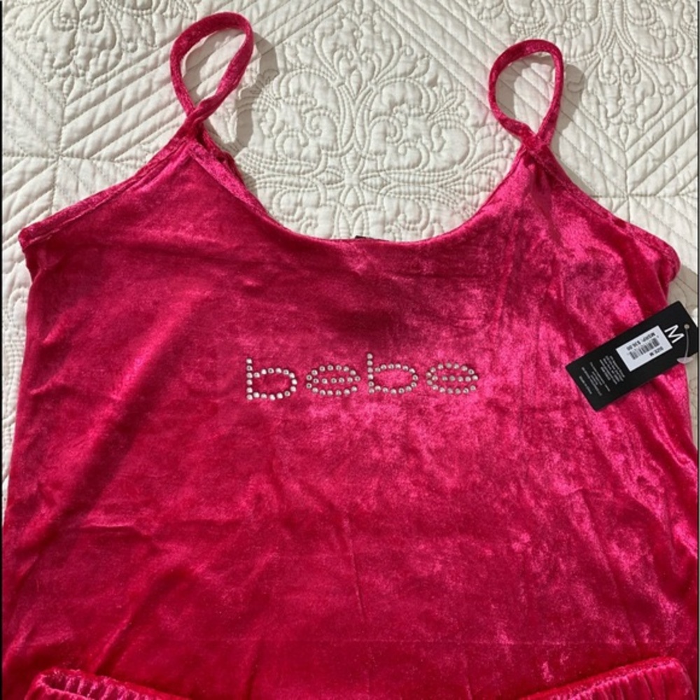 BEBE slumber Y2K top